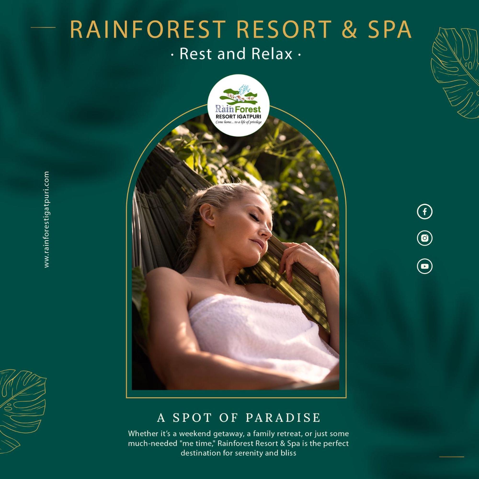 Rainforest Resort And Spa, Igatpuri -Nature'S Luxury Awaits Exterior photo